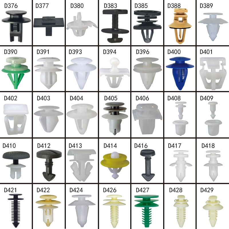 D790 Automotive Parts Accessories Car Plastic Door Plate Clip Fastener