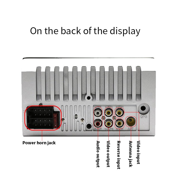 7010B Auto Radio 2 Din 7 Inch Touch Screen Car Stereo Multimedia Player Mirror Link/FM/TF MP5 Monitor With Camera