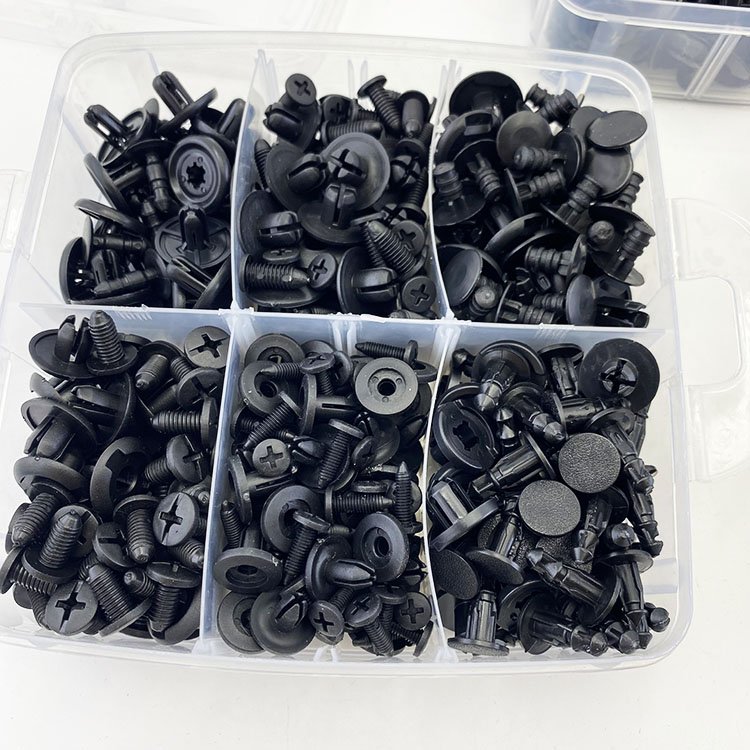 630 Pcs Car Retainer Hot Sale Car Retainer Clips Most Popular Sizes Auto Push Pin Clip Fastener Windscreen Car Clips Fasteners