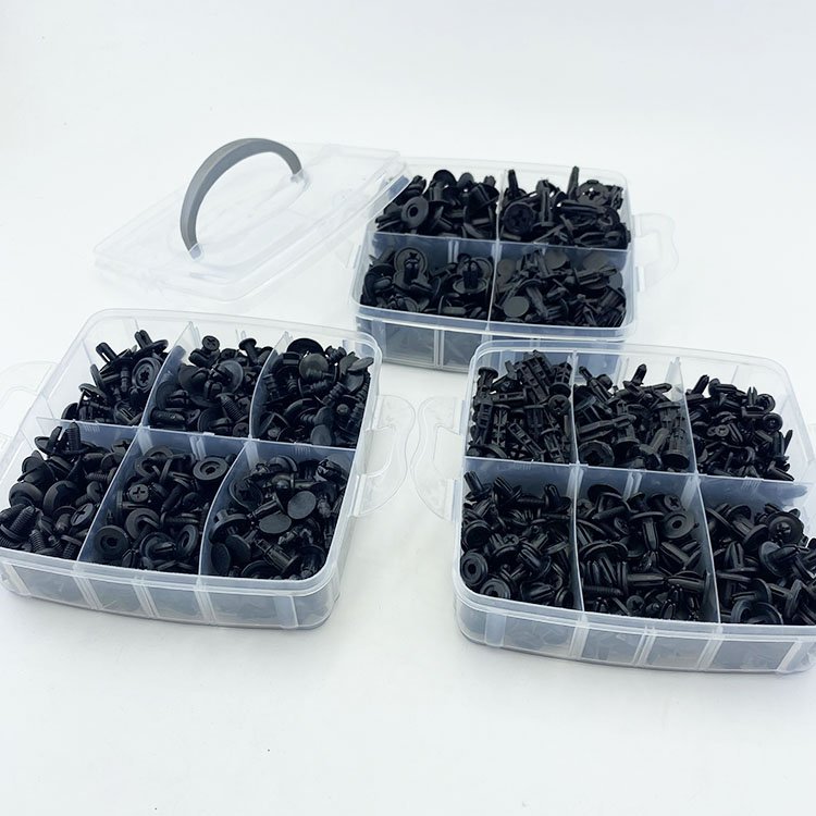 630 Pcs Car Retainer Hot Sale Car Retainer Clips Most Popular Sizes Auto Push Pin Clip Fastener Windscreen Car Clips Fasteners