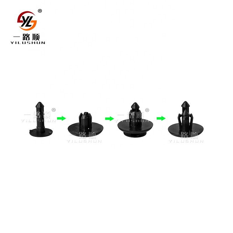 Pom Auto Panel Retaining Trim Clips Plastic Fasteners