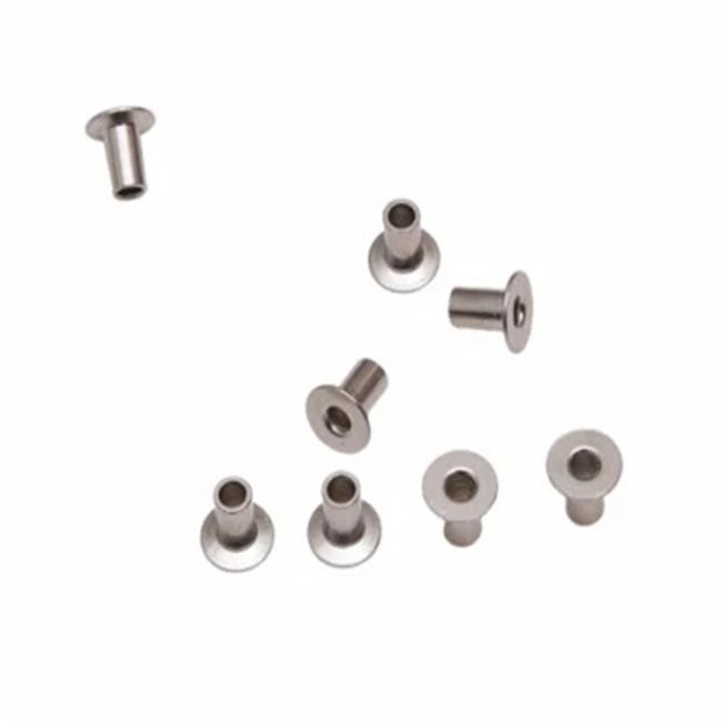 China Factory Hardware Materials Clutch Facing Hollow Rivets Disc Brake Pad Rivets For Cars