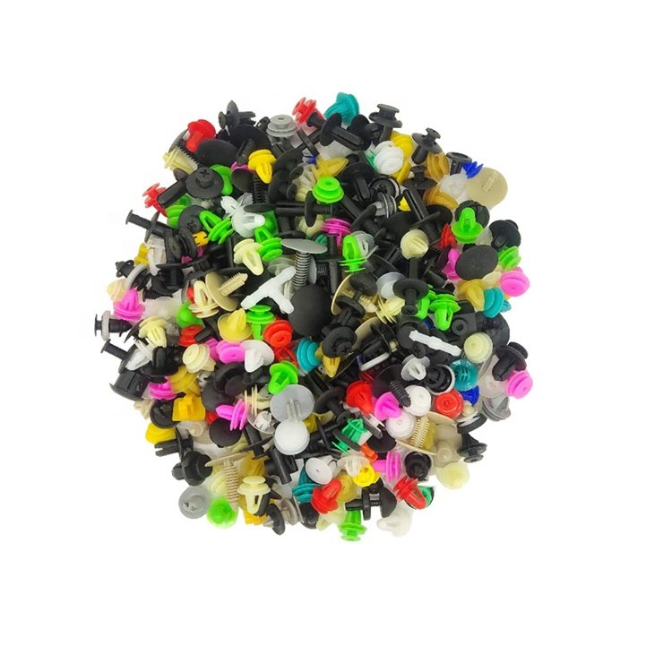 200 Pcs Push Bumper Fastener Rivet Clips