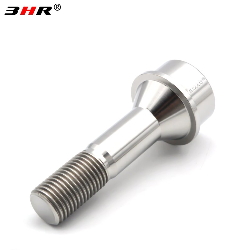 3HR Gr.5 titanium light and high strength Torx Socket Anti-Theft Wheel bolt titanium Bolts for Ferrari