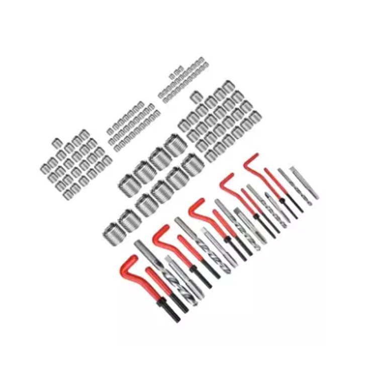 Single Size Stainless Steel Screw Carbon Steel Thread Repair Tool Fasteners Essential Auto Repair Kit ISO Metric Carton