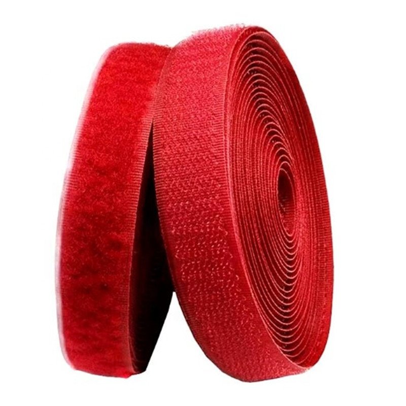 Different Colors Customized Hook And Loop Strap Auto Hook And Loop Bandage Reusable Fastening Tape Roll 2 Inch Fastener Tape