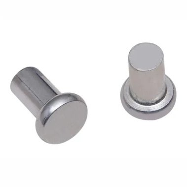 Rivet Supplier Solid Stainless Steel Nickel Plated Solid Riveting Tool Silver Rivets