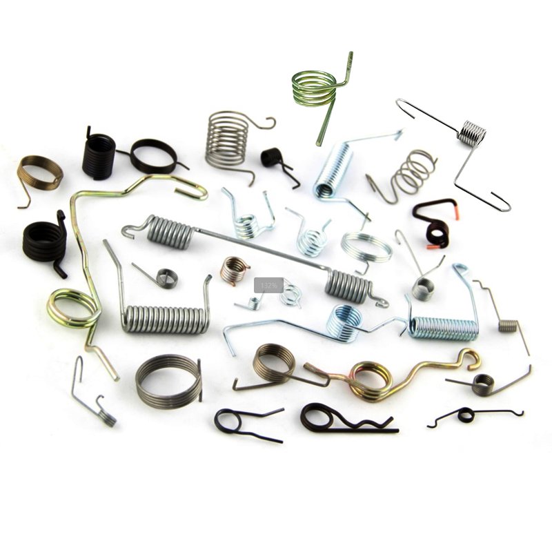 Spring manufacturer produce custom all types hardware compression spring steel 65Mn 5mm tension torsion coil springs