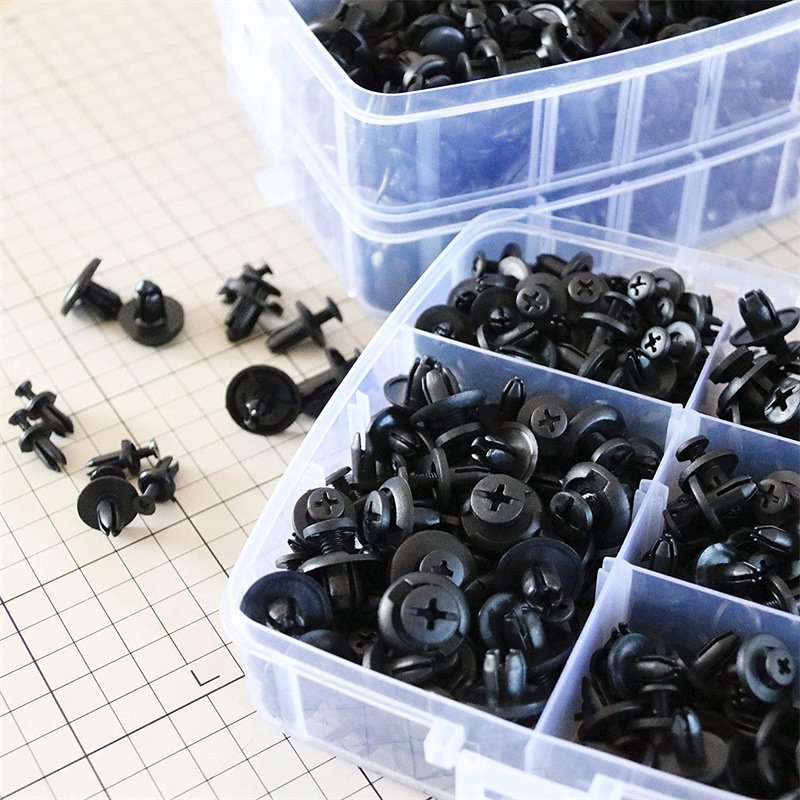 725PCS/box 23 kinds Car Plastic Fastener Clips Set MixedAuto Push Bumper Retainer Clips Kit Plastic Clips for Cars