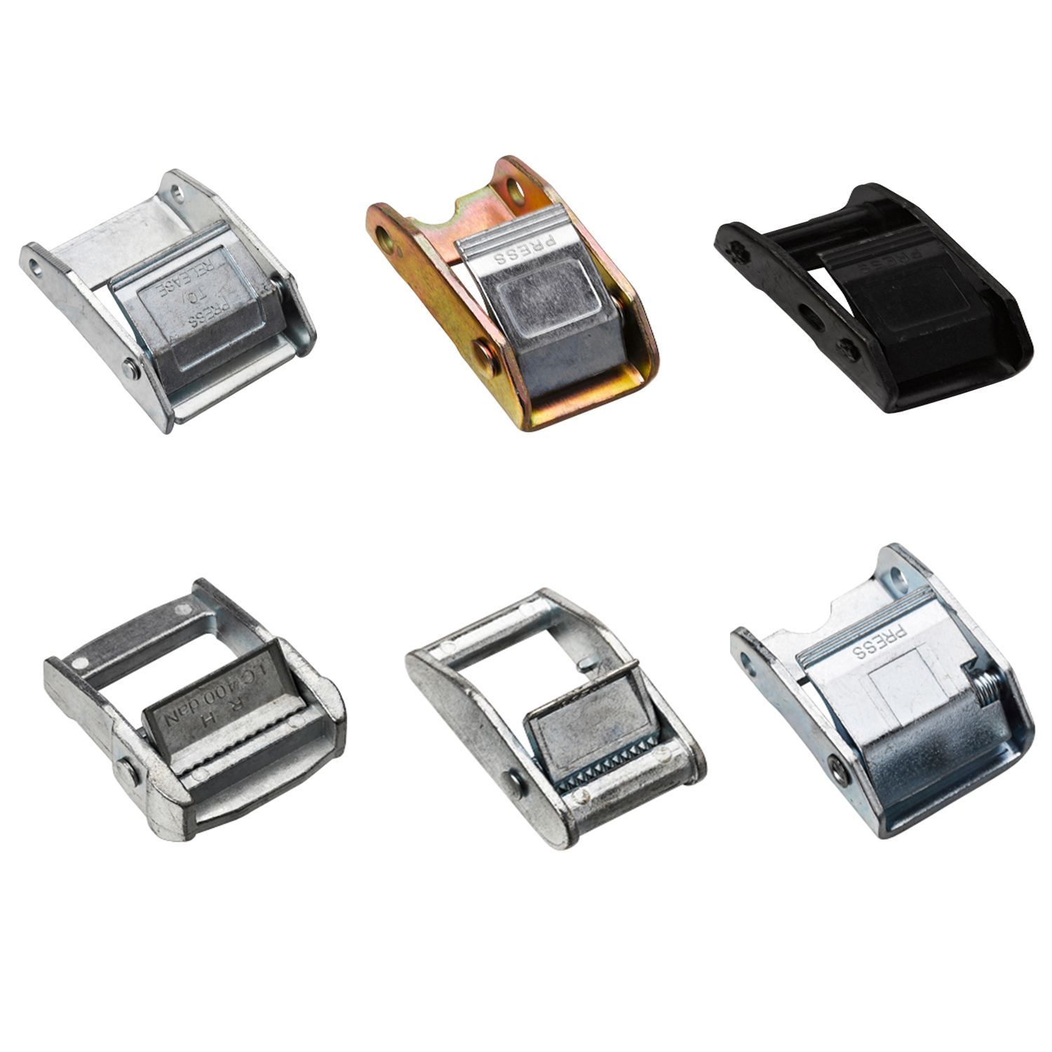 High Strength 350KG Breaking Stainless Damascus Steel Belt Cam Buckle for Secure Fastening