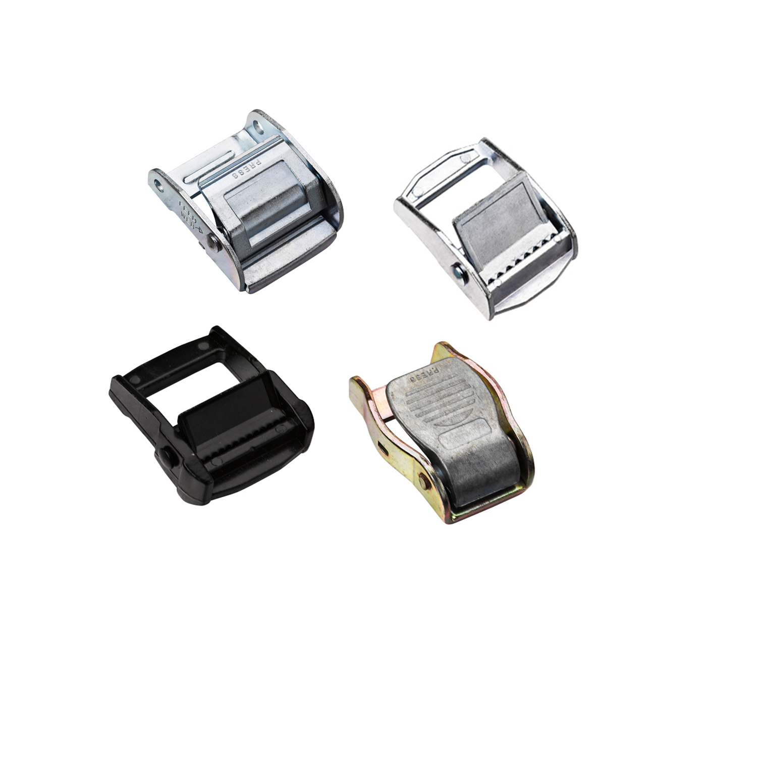 High Strength 350KG Breaking Stainless Damascus Steel Belt Cam Buckle for Secure Fastening