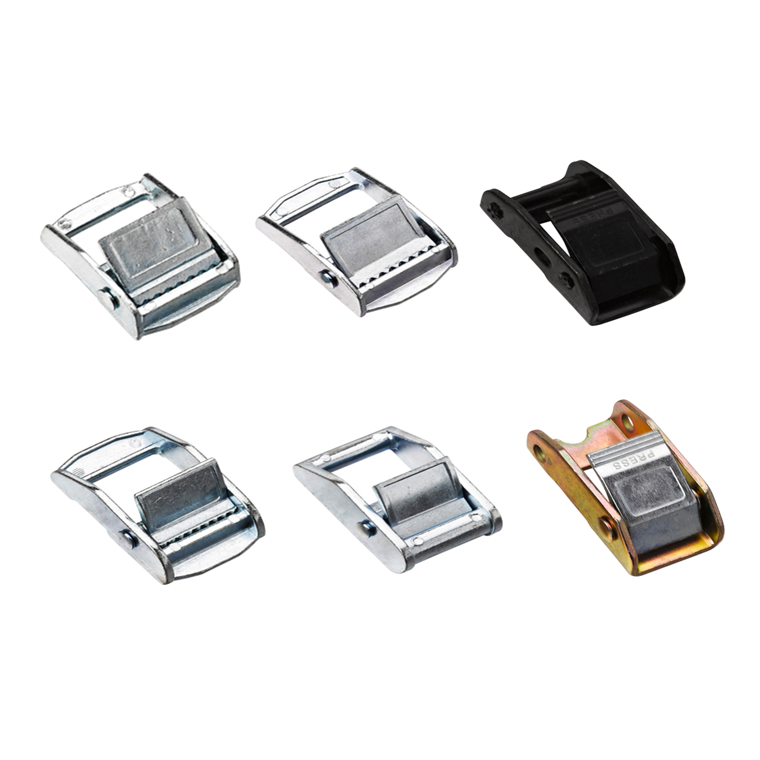 High Strength 350KG Breaking Stainless Damascus Steel Belt Cam Buckle for Secure Fastening