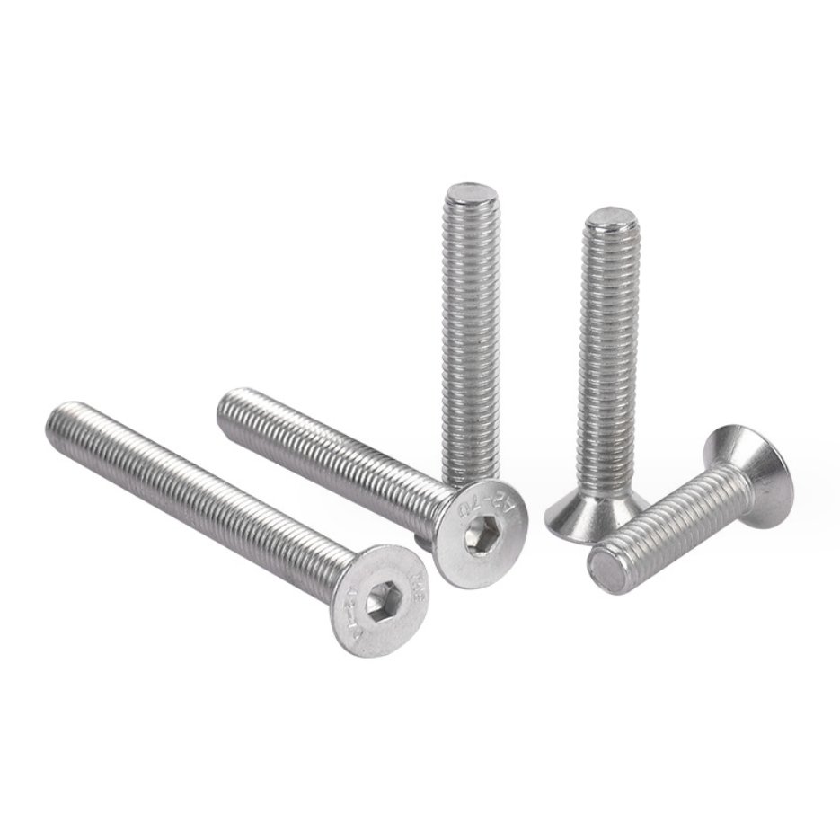 DIN7991 Hexagon Socket Flat Head Screws DIN 7991 Stainless Steel Countersunk Head Hexagon Socket Screw