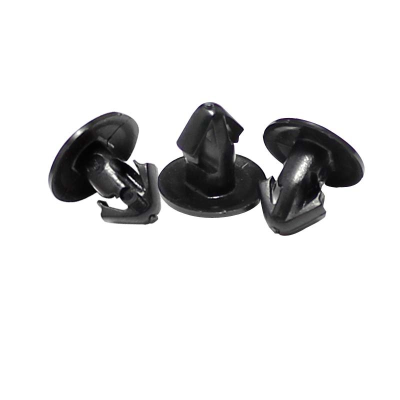 Customized Color Rivets Plastic Vehicle Bumper Clips Automotive Fasteners