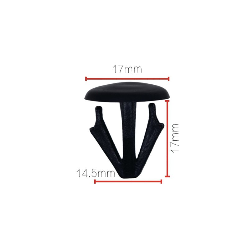 Factory Supply Automotive Parts Pa66 Material OEM Auto Fasteners Trim Panel Retainer Car Fender Clips