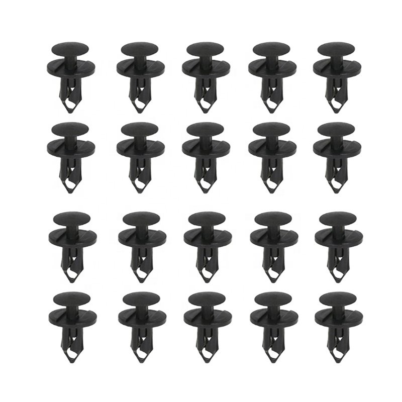 Factory Direct Supply 190 Pcs 6 Pcs Car Fastener Clips Hybrid Car Clip Retainer Rivet Door Panel Bumper Fender Trim Car Snap