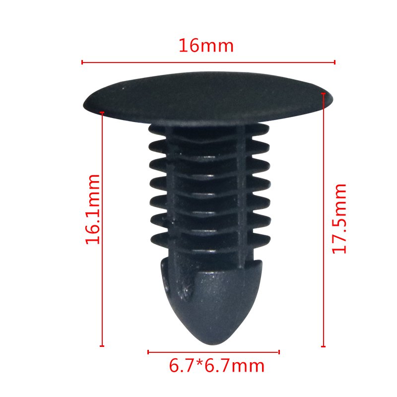 Factory Supply Plastic Fasteners /auto Christmas Pine Tree Clips for Japanese Cars Decoration Trim Panel Retainer 061104
