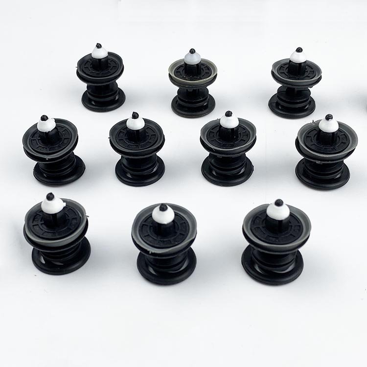 Black White Auto Clips Door Trim Panel Push in Retainer Clip Auto Door Panel Trim Fastener Rivet