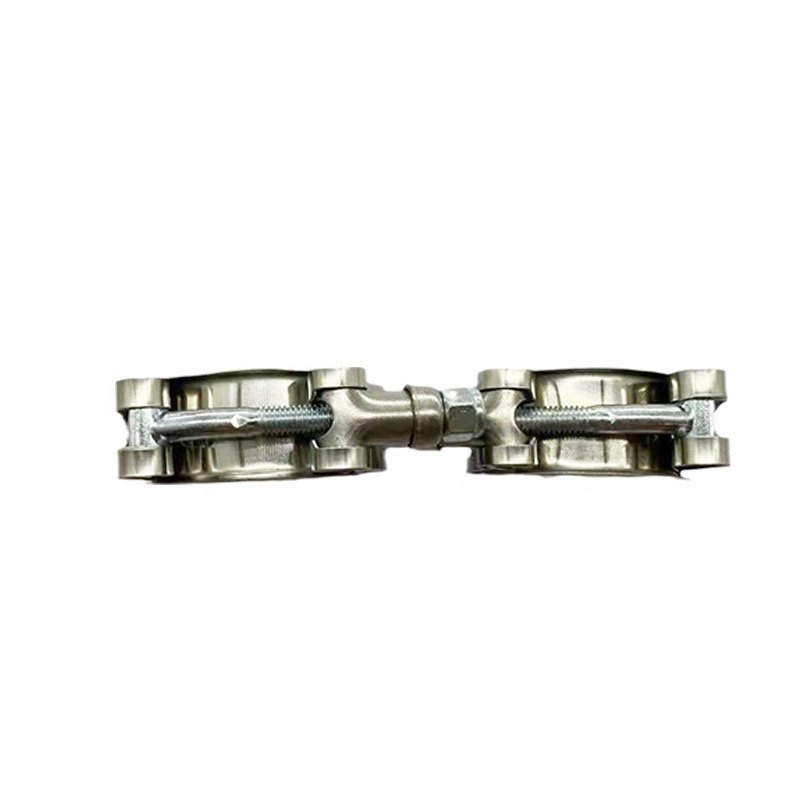 Stainless Steel Turbo Clamp T-Bolt Hose Clamps Reinforcement Spring for Pipes High Quality Pipe Clamps