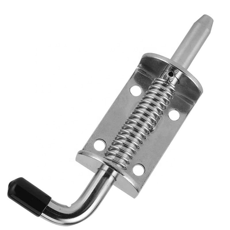 Stainless steel spring bolt/trailer van truck door drawer lock latch bolt lock auto parts