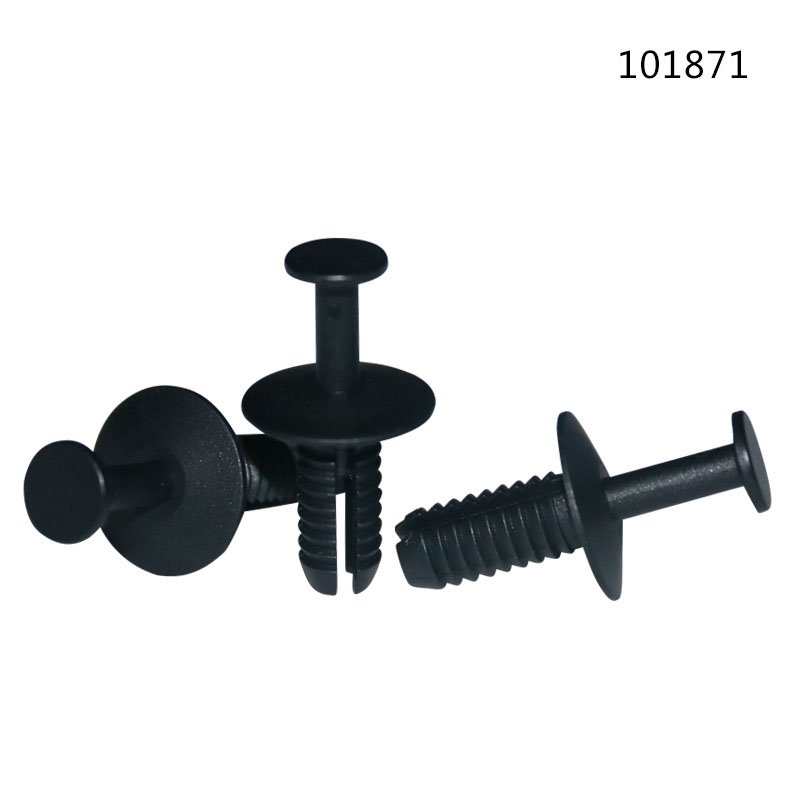 101871 Chinese Factory Supply Nylon Rivets Push-in Auto Plastic Clips and Fasteners Plastic Clips for Cars Auto Body Clips