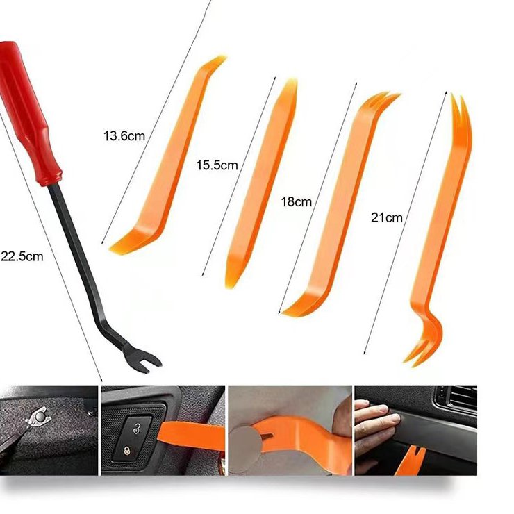 100pcs boxed clip car expansion screw plastic clip door panel fender sleeve box