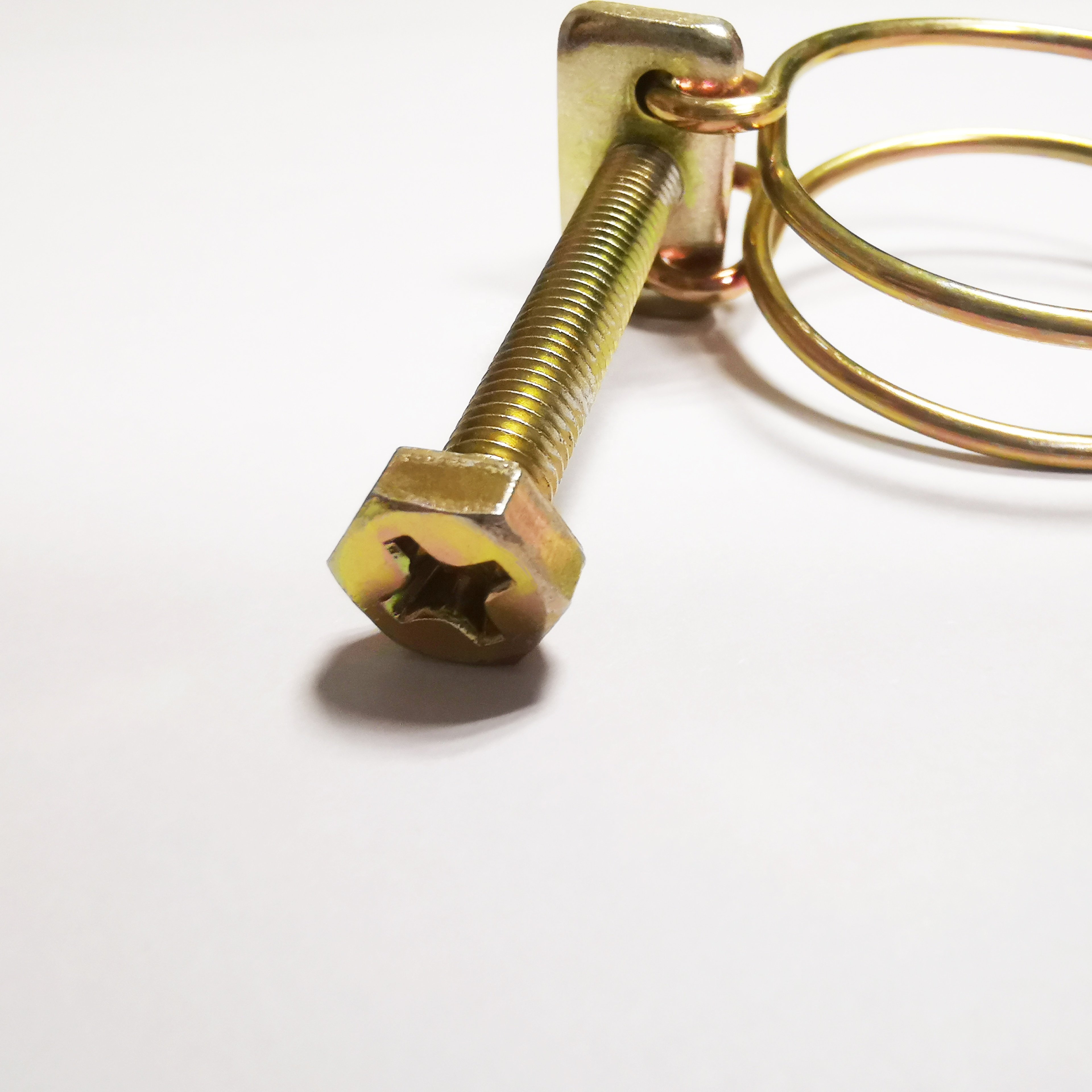 customized Double Wire pipe clamps Stainless Steel Auto Hose clip clamps