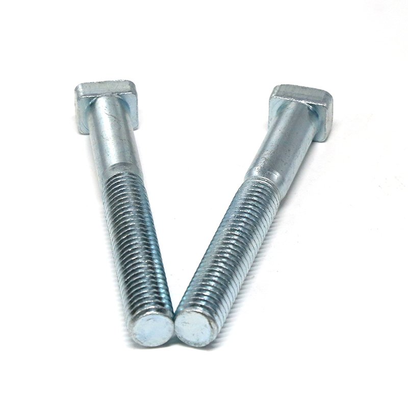 304 Stainless Steel Square Bolt Fastener Supplier T Head Bolt M 6 M8 M10 M12