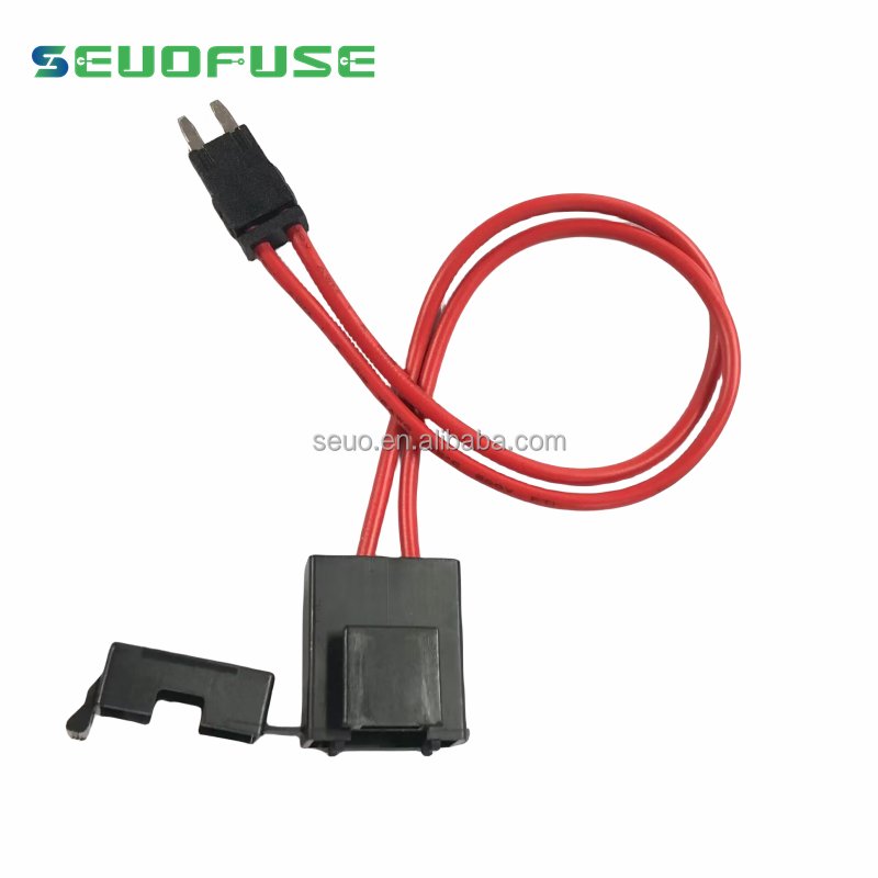 High Quality ACC blade fuse holder Standard Mini Car auto fuse Holder Adapter plug fuse wire