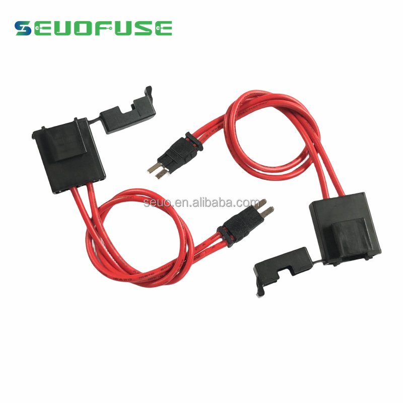 High Quality ACC blade fuse holder Standard Mini Car auto fuse Holder Adapter plug fuse wire