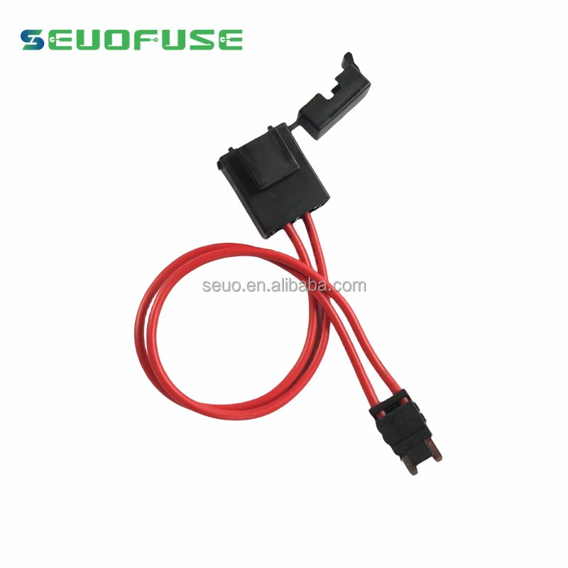 High Quality ACC blade fuse holder Standard Mini Car auto fuse Holder Adapter plug fuse wire