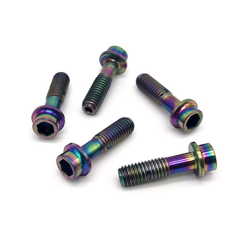 Manufacture Titanium M3M4M5M6 bolt SS304 Round Button Head 5 Lobe Star Machine Screws