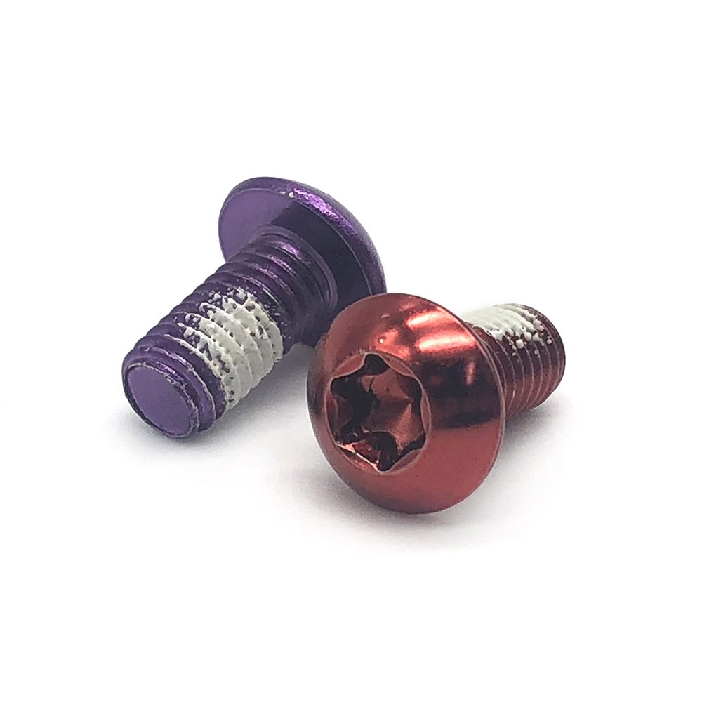 Manufacture Titanium M3M4M5M6 bolt SS304 Round Button Head 5 Lobe Star Machine Screws