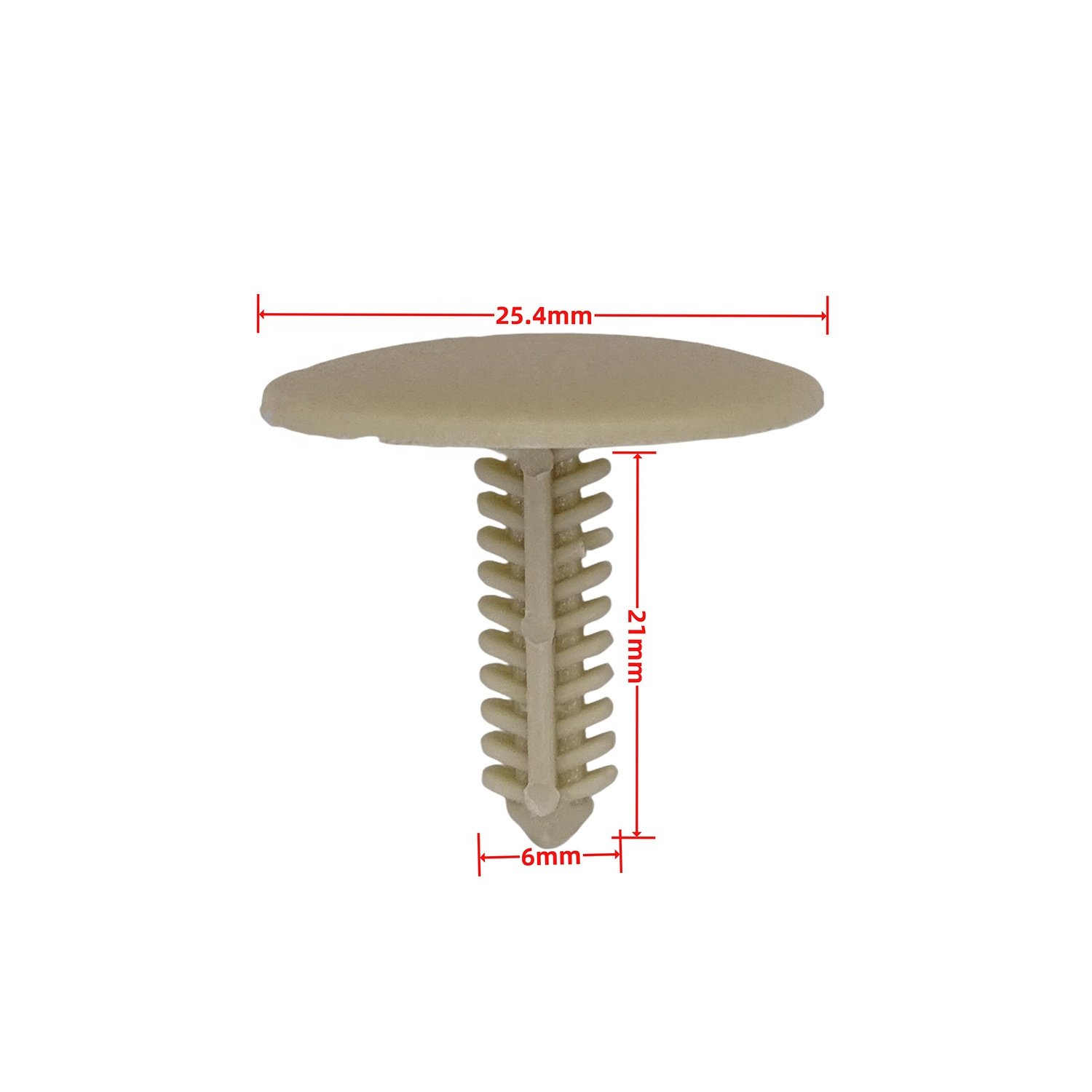 Universal Auto Fasteners Plastic Rivets Car Liner Trim Panel Retainer Clip