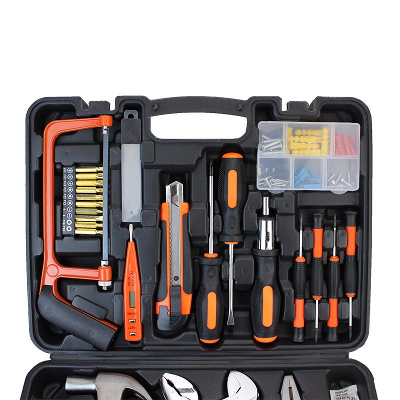Factory Hot Sale Multi-purpose Household Tool Sets Hardware Toolbox Woodworking Tool Kit for Home Auto Repair