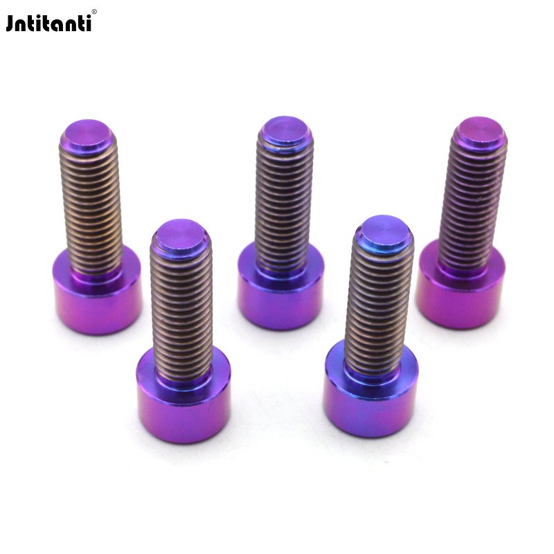 Jntitanti factory 10.9 grade Gr.5 titanium alloy Ti-6Al-4V torx head titanium screw Bolts M10x30mm for racing car
