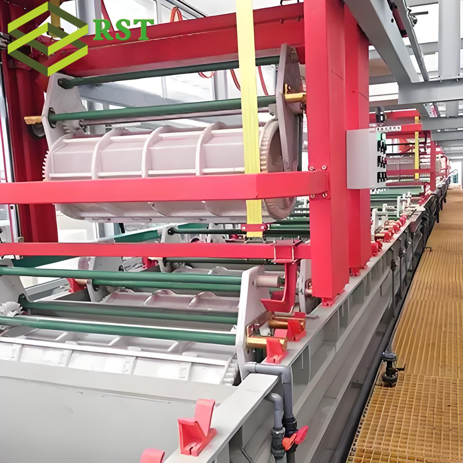 Electroplating Zinc Metal Galvanizing Line Threaded Rods Special Rolling Machine Barrel Machinery