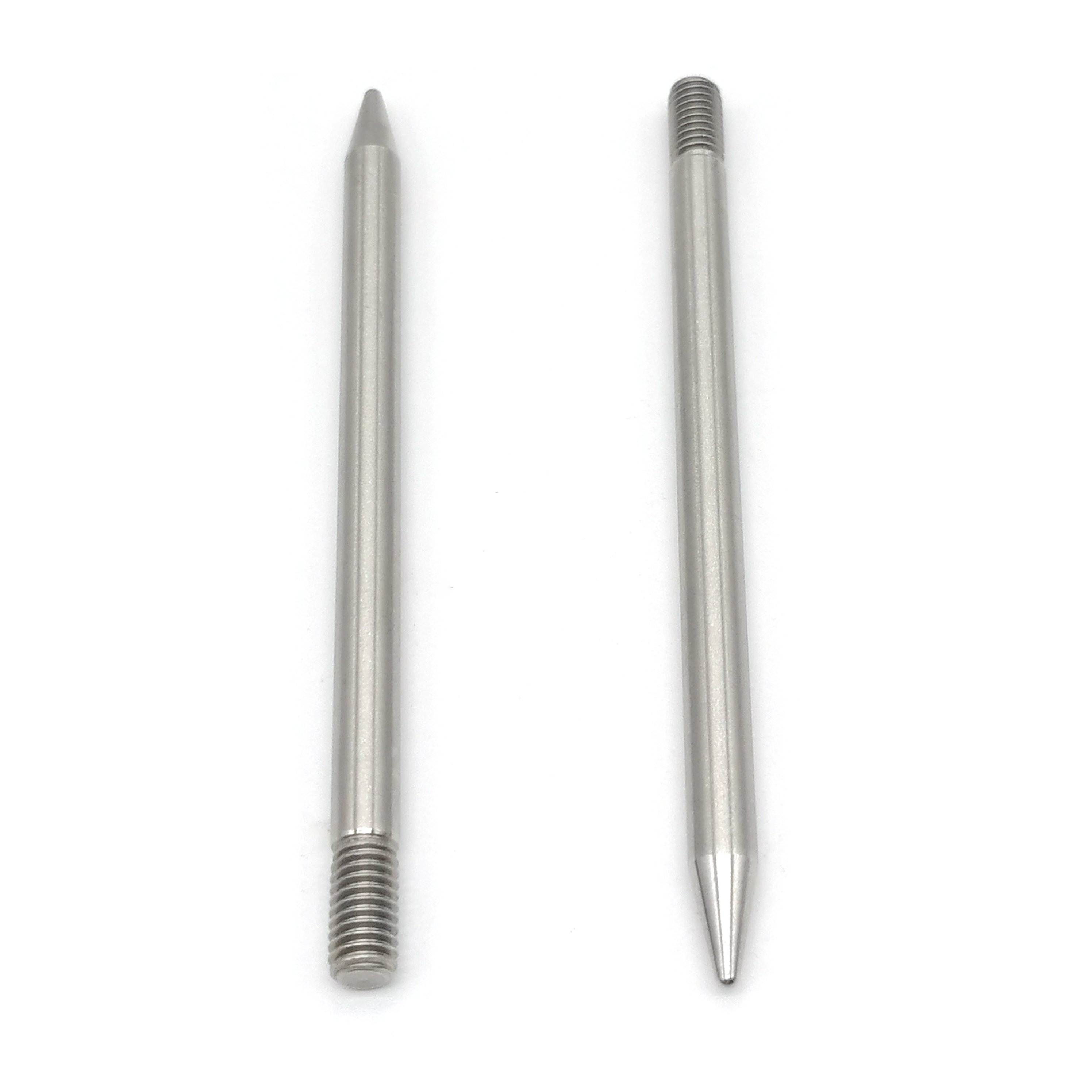 Stainless Steel 304 M5 M6 M7 M8 Threaded Pin Long Thread Dowel Pins Dowel Pin with Thread