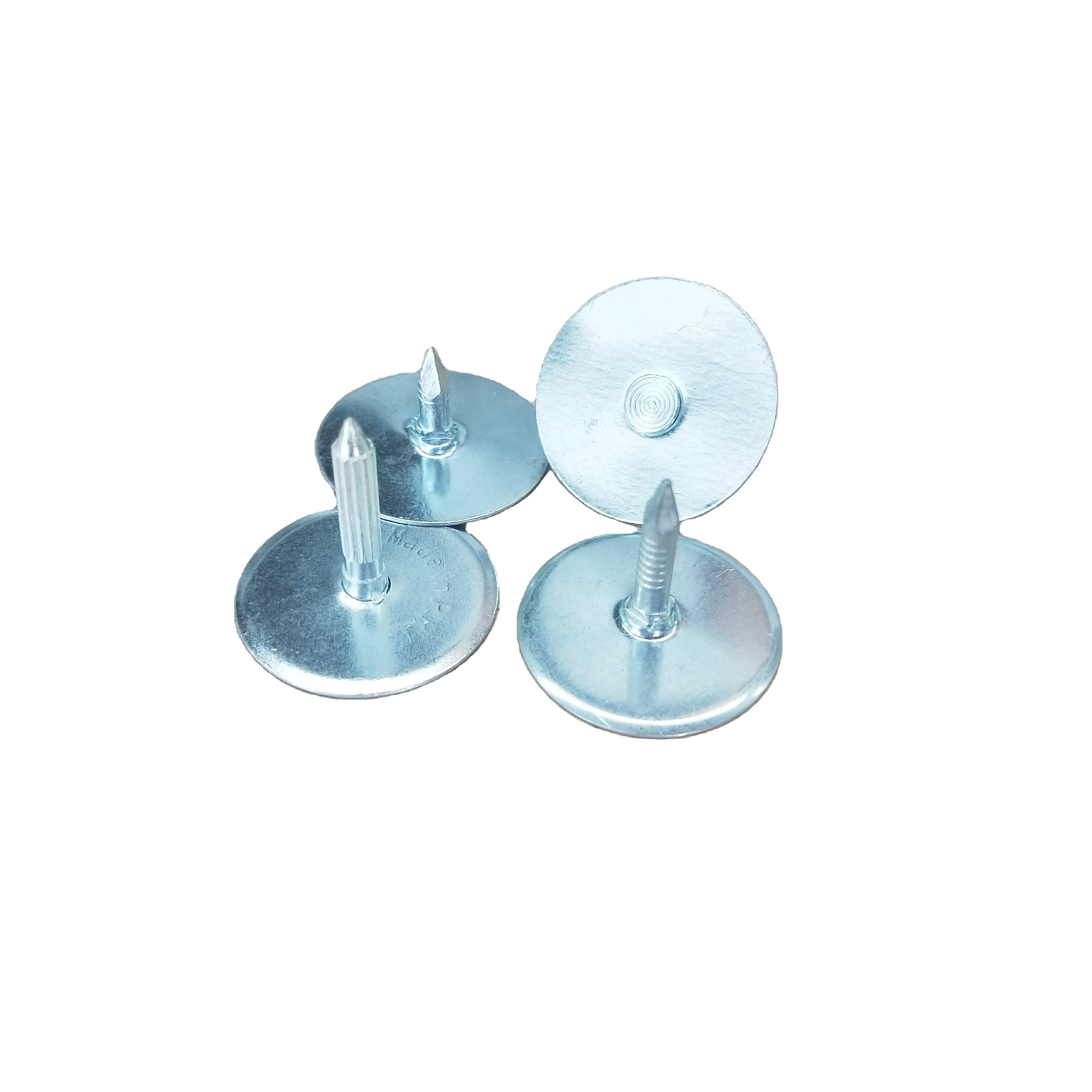 3.4mm Galvanized Steel Capped Capacitor Discharge (CD) Weld Pins Used for Duct Liner Insulation