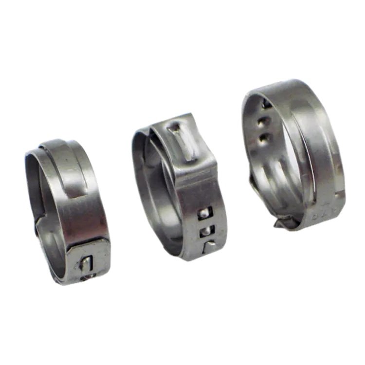 Heavy duty fuel A pipe Spring pex 16mm Bone clamp Single wing nut pipe clamp clip metal Stainless pipe Steel ear Hose Clamp