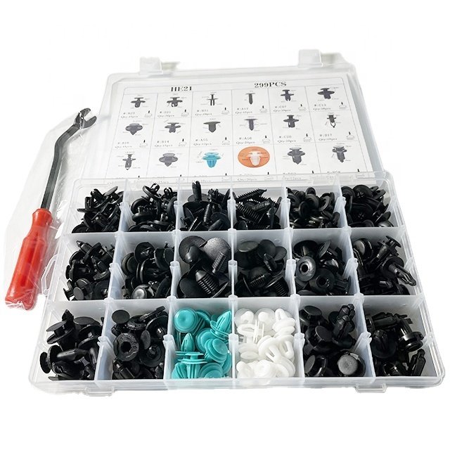 Car Fastenings Automotive Plastic Rivet Door Body Clips Screws Other Bumper Fasteners Auto Fastener Clip