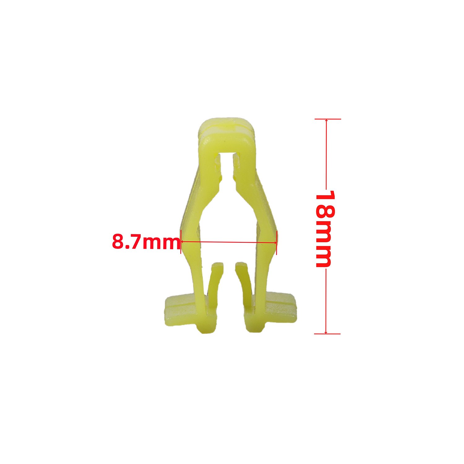 Car Central Grid Instrument Panel Automotive Plastic Nylon Clip Fastener