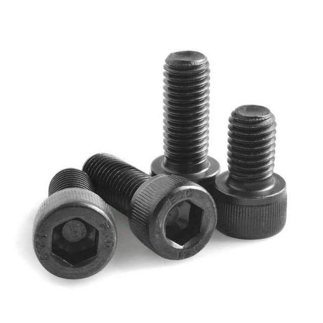 Zinc Plated DIN912 Stainless Steel Hex Socket Head Cap Screw M2.5x25 Inch M8 M12 Grade 8.8 M1.4x4mm #2-56x5/32" Allen Bolt Screw