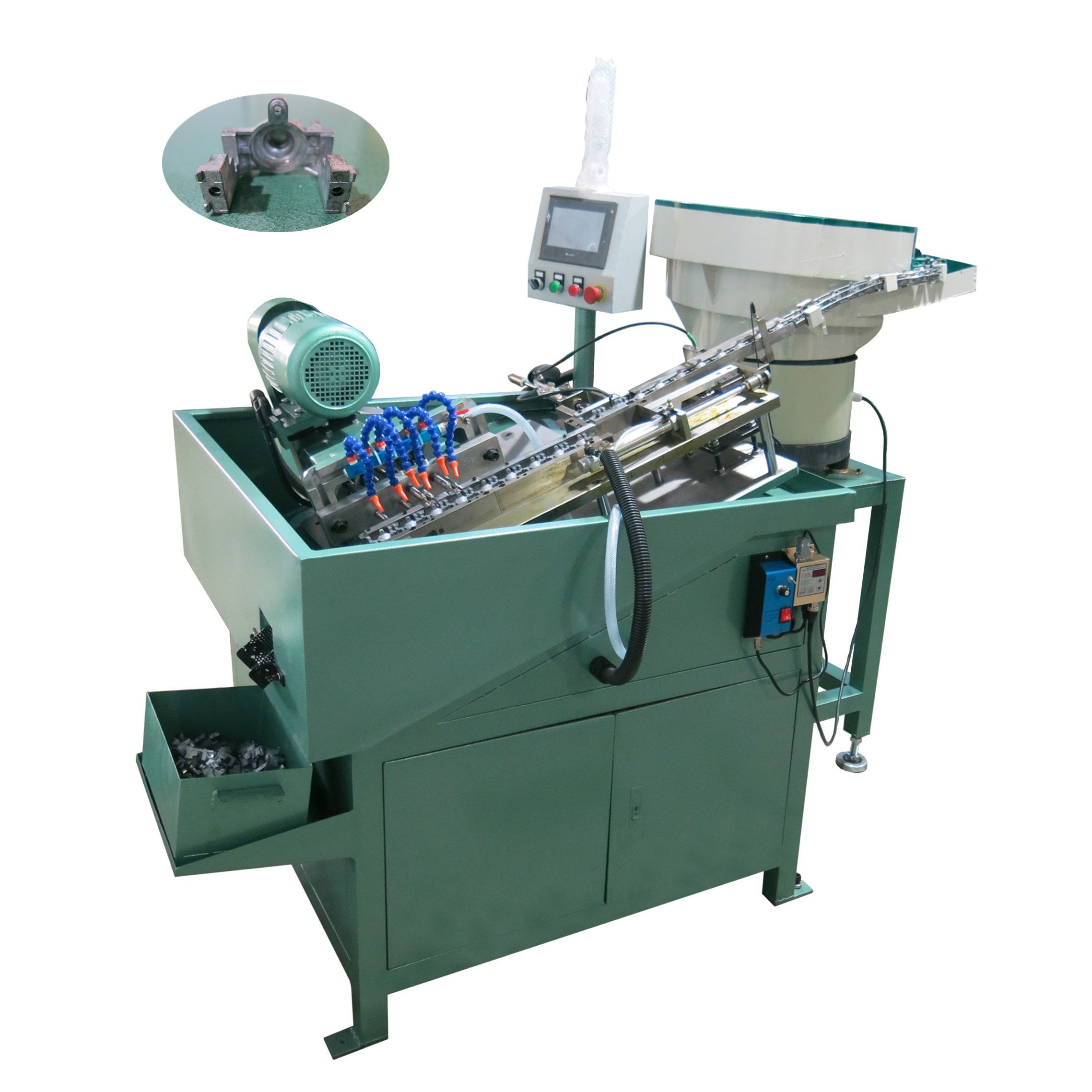 Nut Tapping Machine on Sales Hot Selling Products Servo Fully -automatic High Precision Customized CNC Provided Automatic 16 Mm