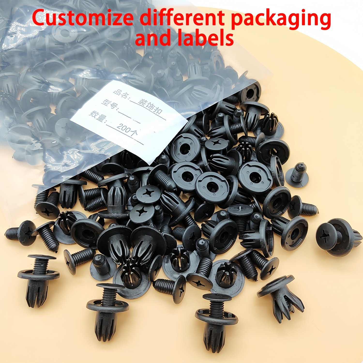 9.8mm Auto Clip Plastic Fastener Car Trim Fastener For 91503-sp0-003