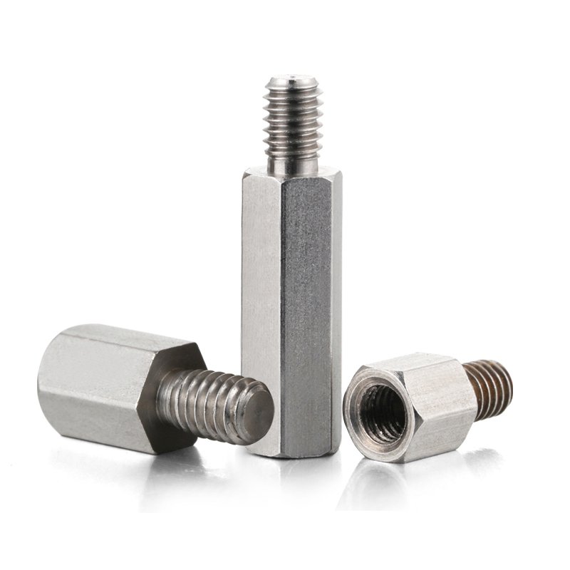 304 Stainless Steel Hex Carbon Female Standoff Pillar Stud Board Hexagon PC Computer PCB Motherboard Spacer Bolt Screws