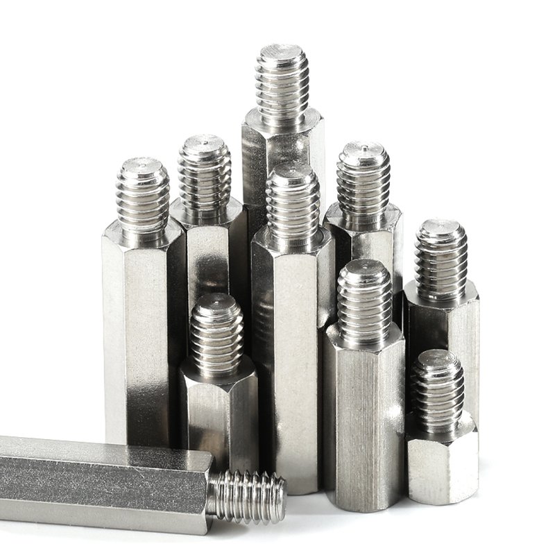 304 Stainless Steel Hex Carbon Female Standoff Pillar Stud Board Hexagon PC Computer PCB Motherboard Spacer Bolt Screws