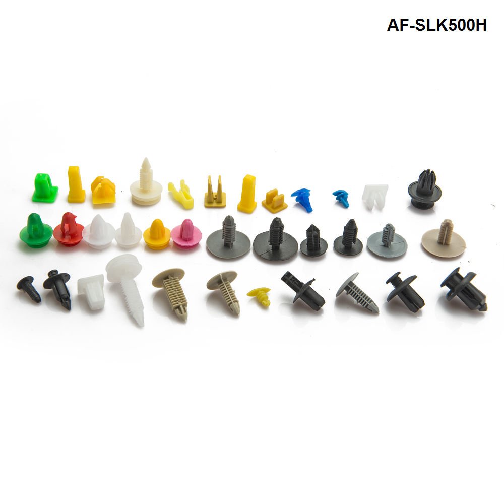 500pcs/PAK Car Door Trim Panel Clip Fasteners Auto Bumper Rivet Fastener Clip Assortments Kit Push EP-SLK500H