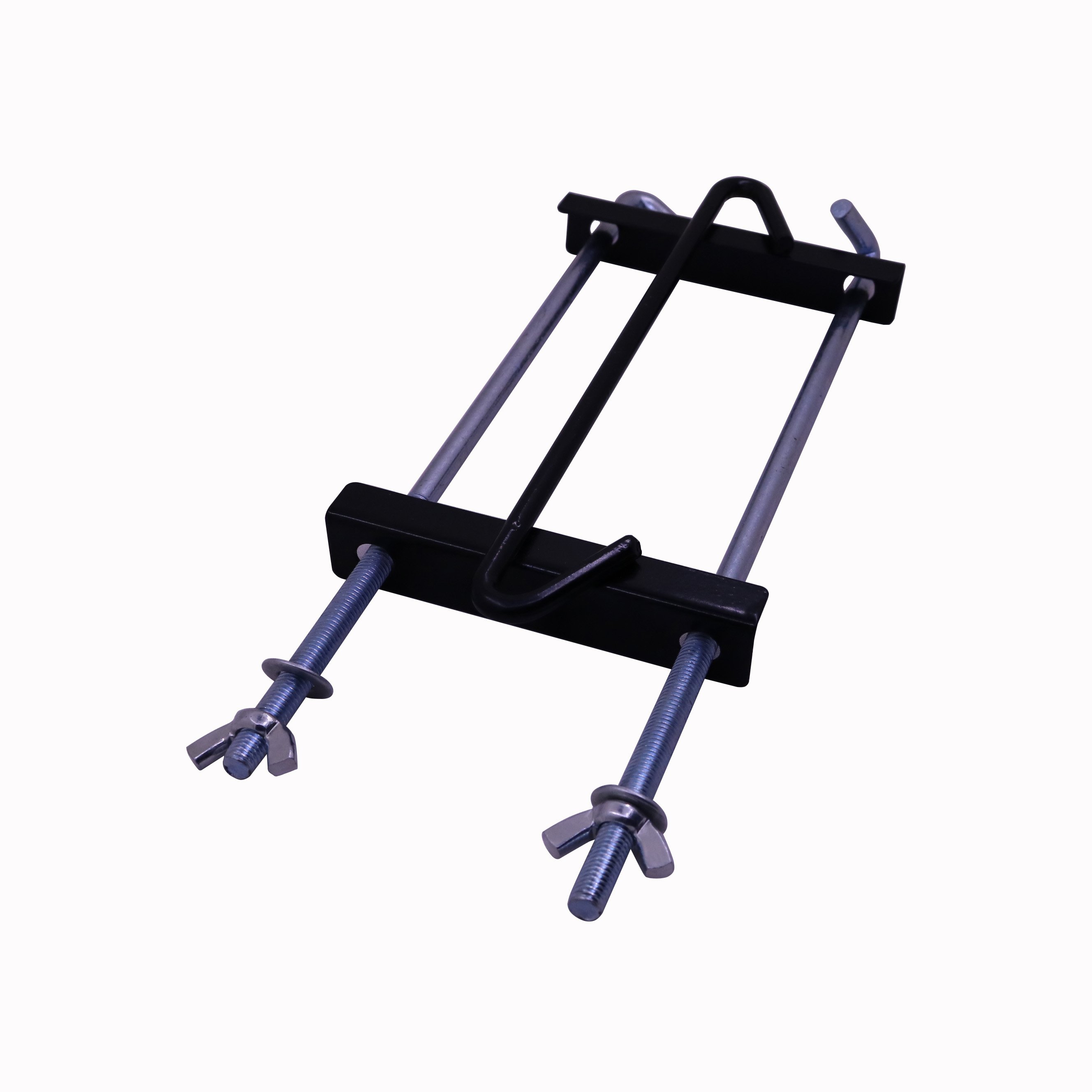 Auto Spare Parts Universal Black Silver Metal Car Battery Fasten Bracket Holder