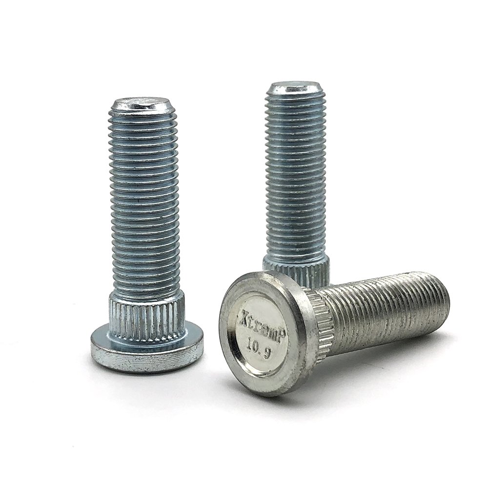 Bolt Wheels High-quality Wholesale of China Factories Shockproof Serrated Car Wheel Stud Thread Bolt It on Wheel Chock